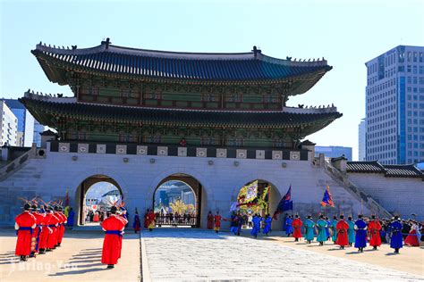 首爾 景福宮|【景福宮介紹】穿韓服玩免門票、光化門門將換崗交接。